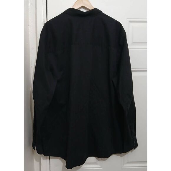 Harley Davidson mens 3xl burnout off black snap button durable shirt longsleeve - Picture 6 of 6